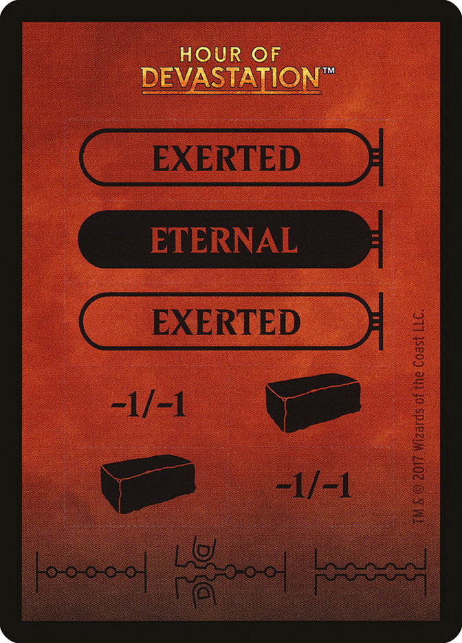 Punchcard (With Copyright Symbol) [Hour of Devastation Tokens] | Good Games Modbury