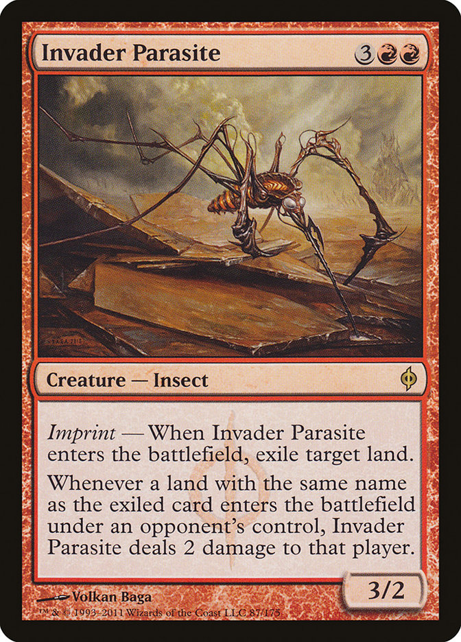 Invader Parasite 87/175 (New Phyrexia)  - Foil | Good Games Modbury
