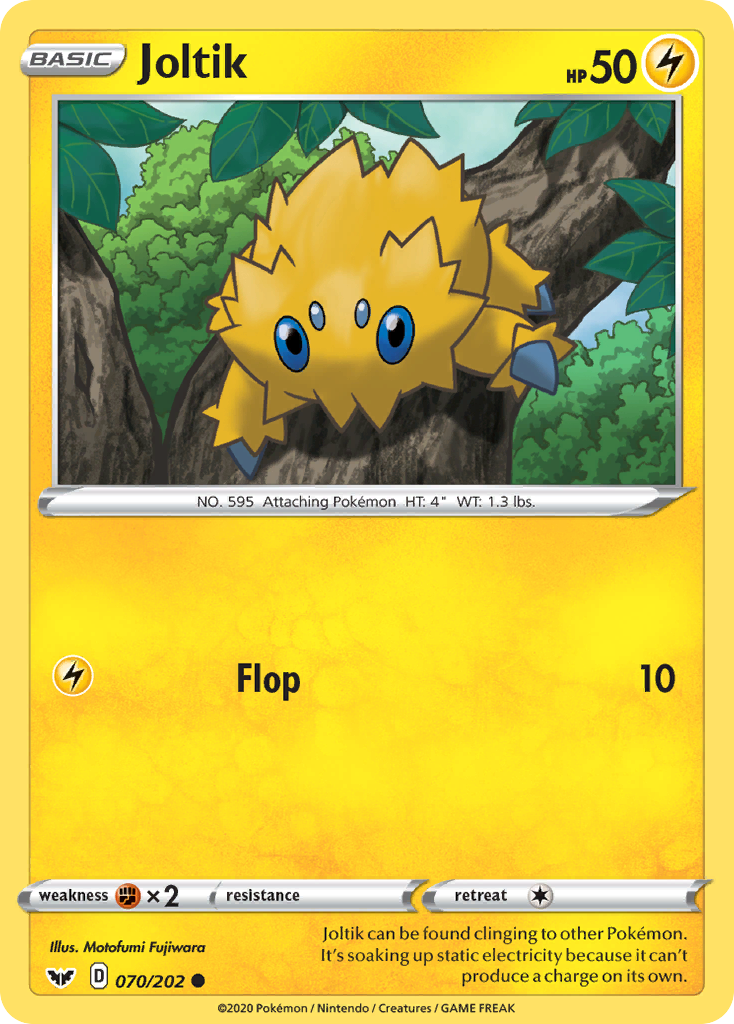 Joltik (070/202) [Sword & Shield: Base Set] | Good Games Modbury