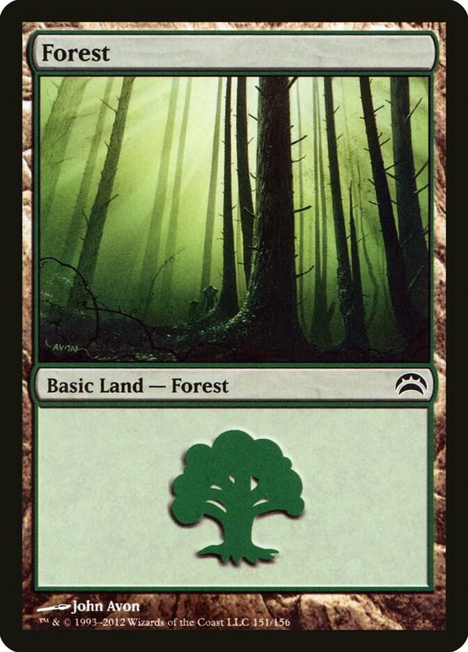 Forest 151 151/156 (Planechase 2012)  | Good Games Modbury