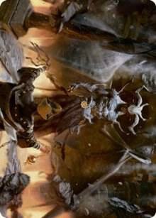 Ormendahl the Corrupter Art Card 38 (Art Series: Innistrad: Midnight Hunt)  | Good Games Modbury
