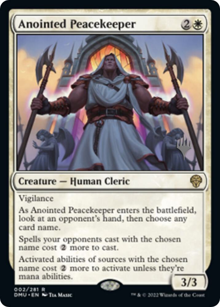 Anointed Peacekeeper 2 (Promo Pack: Dominaria United)  | Good Games Modbury
