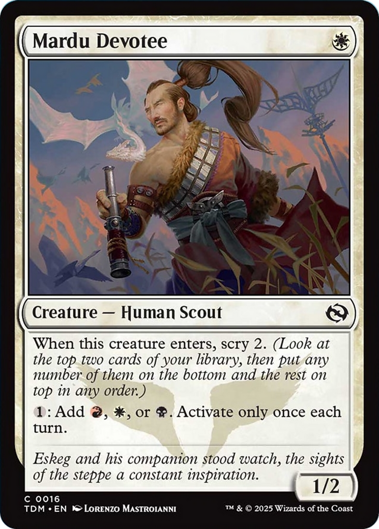 Mardu Devotee [Tarkir: Dragonstorm] | Good Games Modbury