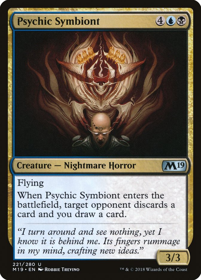 Psychic Symbiont [Core Set 2019] | Good Games Modbury