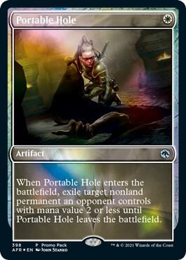 Portable Hole 398/281 (Promo Pack: Adventures in the Forgotten Realms)  - Foil | Good Games Modbury