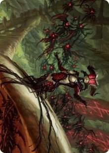 Sheoldred Art Card 28 (Art Series: March of the Machine)  | Good Games Modbury