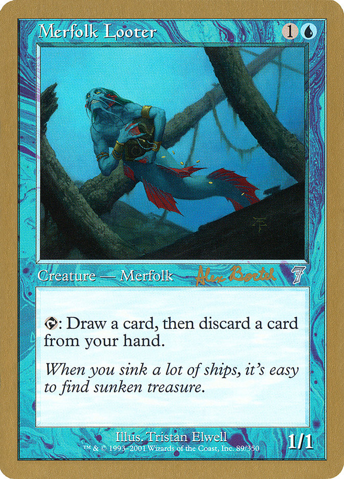 Merfolk Looter (Alex Borteh) [World Championship Decks 2001] | Good Games Modbury
