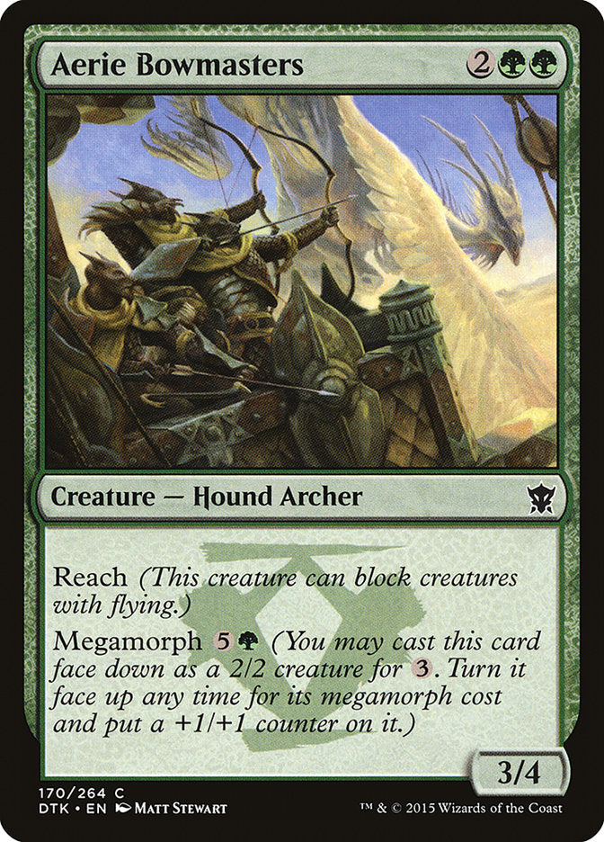Aerie Bowmasters [Dragons of Tarkir] | Good Games Modbury