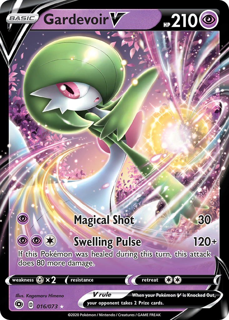 Gardevoir V (016/073) [Sword & Shield: Champion's Path] | Good Games Modbury