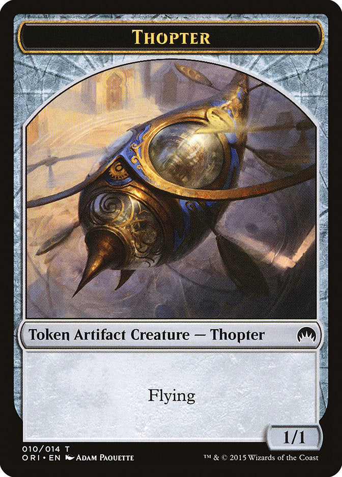 Thopter Token (010/014) [Magic Origins Tokens] | Good Games Modbury