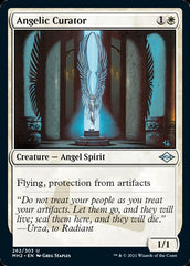 Angelic Curator (Foil Etched) [Modern Horizons 2] | Good Games Modbury