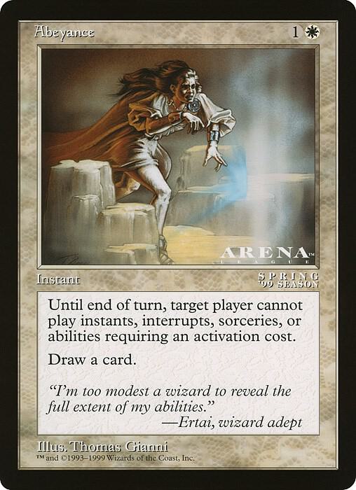 Abeyance Arena League  (Oversize Cards)  | Good Games Modbury