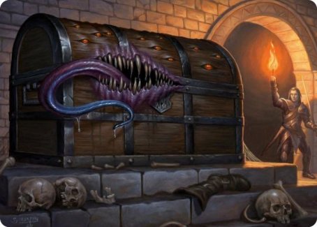 Mimic Art Card [Dungeons & Dragons: Adventures in the Forgotten Realms Art Series] | Good Games Modbury