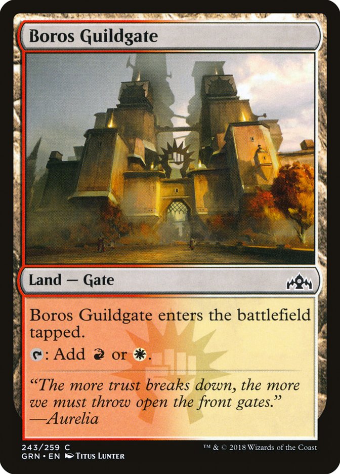 Boros Guildgate (243/259) [Guilds of Ravnica] | Good Games Modbury