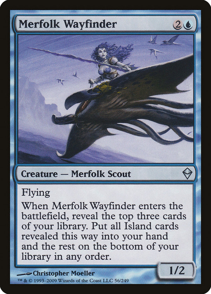 Merfolk Wayfinder [Zendikar] | Good Games Modbury