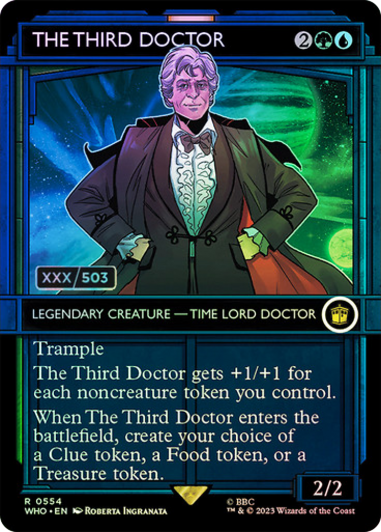 The Third Doctor (Serial Numbered) [Doctor Who] | Good Games Modbury