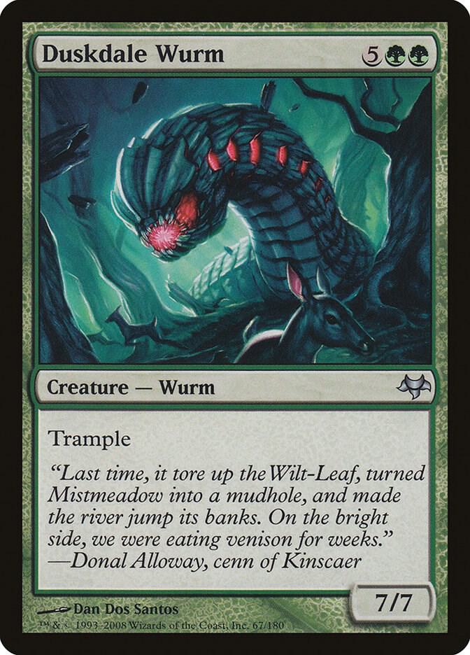 Duskdale Wurm 67/180 (Eventide)  - Foil | Good Games Modbury