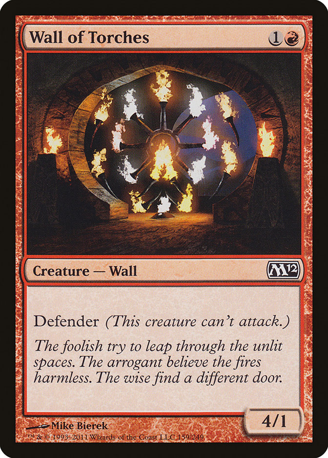 Wall of Torches [Magic 2012] | Good Games Modbury