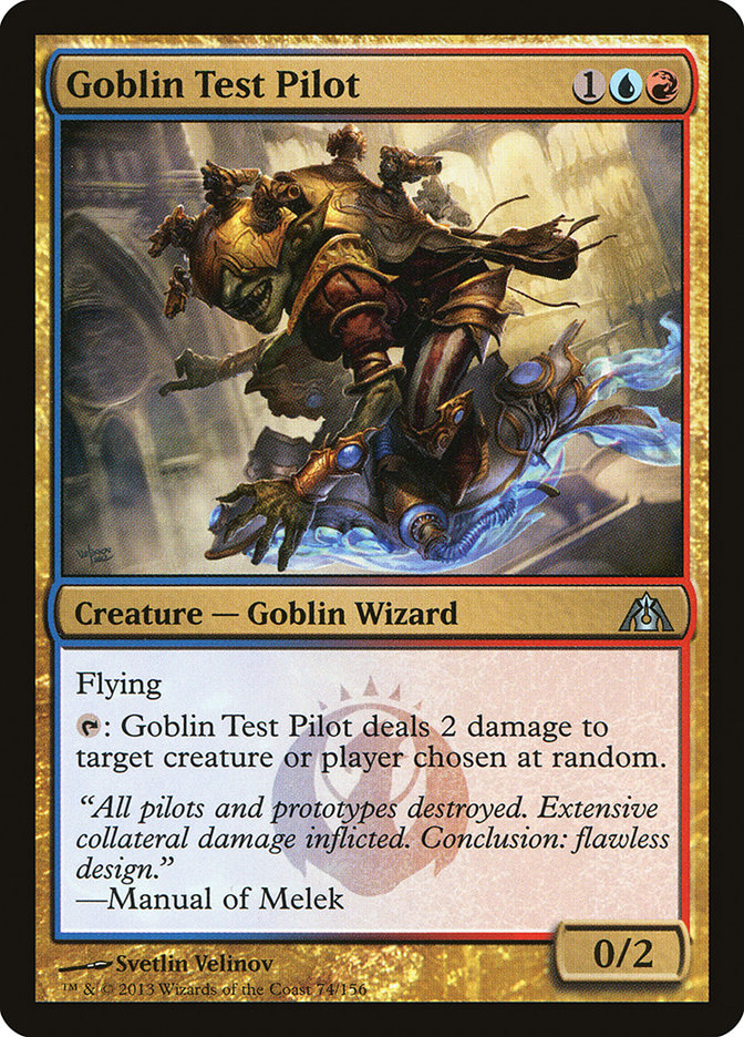 Goblin Test Pilot 74/156 (Dragon's Maze)  - Foil | Good Games Modbury
