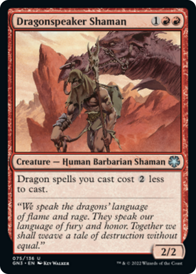 Dragonspeaker Shaman [Game Night: Free-for-All] | Good Games Modbury
