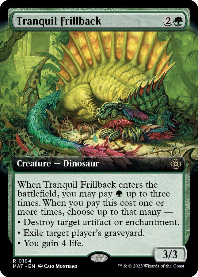 Tranquil Frillback 164/50 (March of the Machine: The Aftermath)  - Extended Art | Good Games Modbury