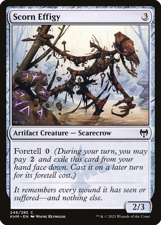 Scorn Effigy 246/285 (Kaldheim)  - Foil | Good Games Modbury