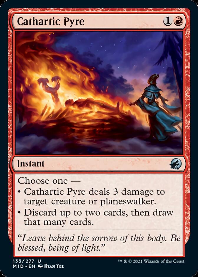 Cathartic Pyre [Innistrad: Midnight Hunt] | Good Games Modbury