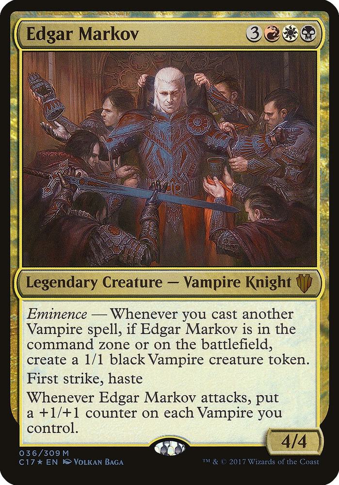 Edgar Markov 36/309 (Oversize Cards)  - Foil | Good Games Modbury