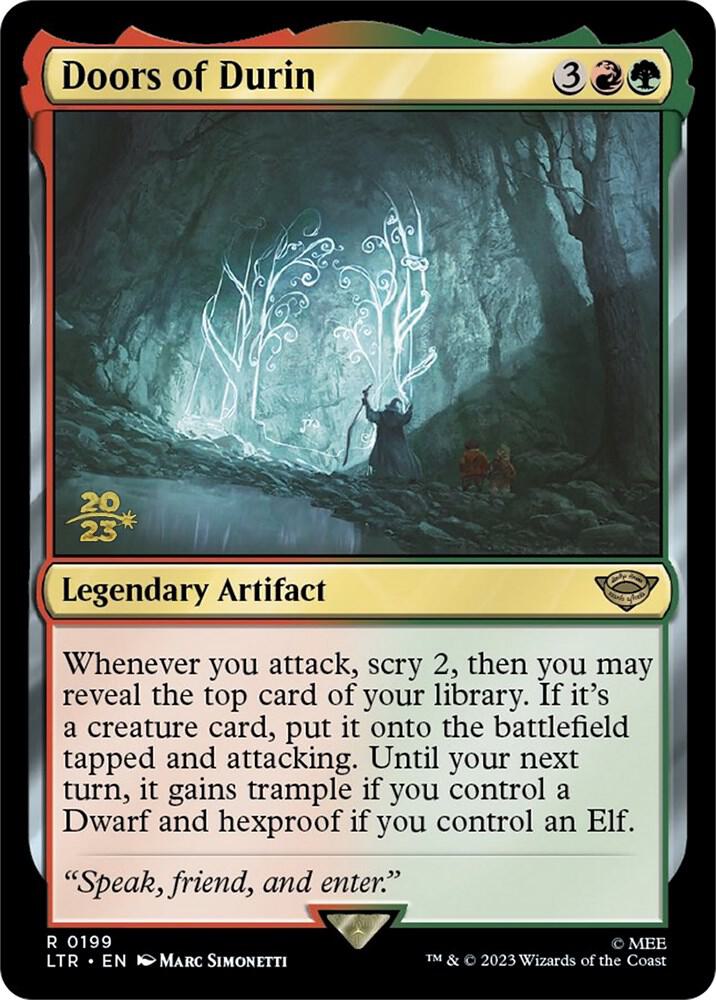 Doors of Durin 199s/86 (Prerelease Cards)  - Foil | Good Games Modbury