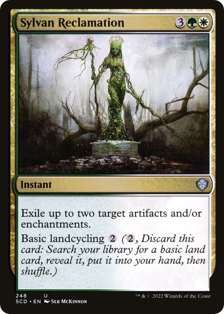 Sylvan Reclamation 248/352 (Starter Commander Decks)  | Good Games Modbury