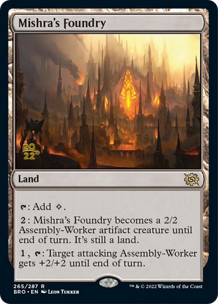 Mishras Foundry 265s/169 (Prerelease Cards)  - Foil | Good Games Modbury