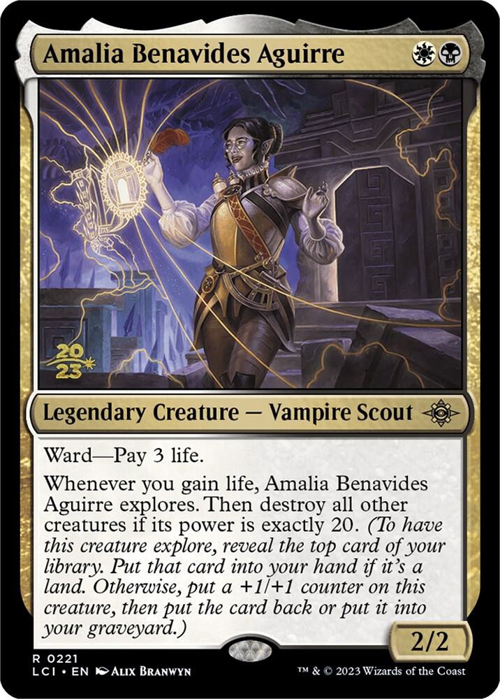 Amalia Benavides Aguirre 221 (Prerelease Cards)  - PreRelease Foil | Good Games Modbury