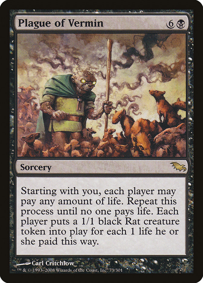 Plague of Vermin 73 (Shadowmoor)  | Good Games Modbury
