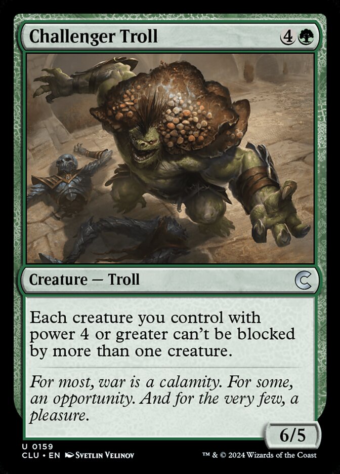 Challenger Troll 159/284 (Ravnica: Clue Edition)  | Good Games Modbury