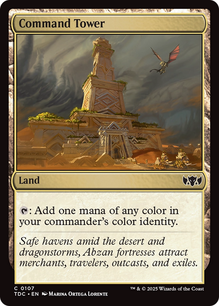 Command Tower [Tarkir: Dragonstorm Commander] | Good Games Modbury