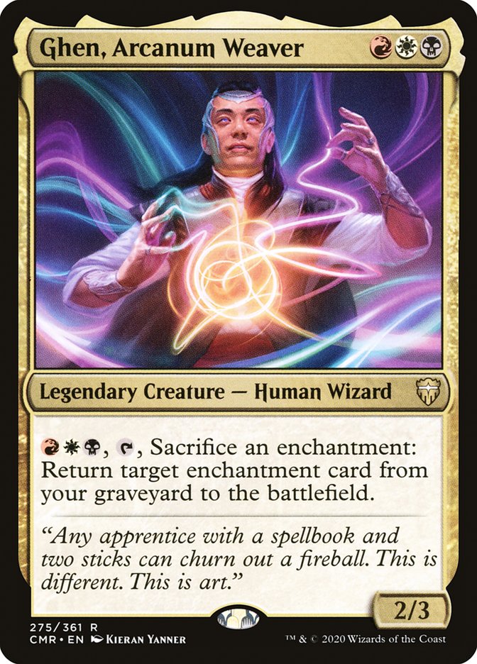 Ghen, Arcanum Weaver 275/361 (Commander Legends)  | Good Games Modbury
