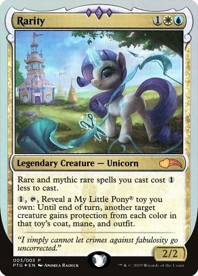 Rarity 3/3 (Ponies: The Galloping)  - Foil | Good Games Modbury