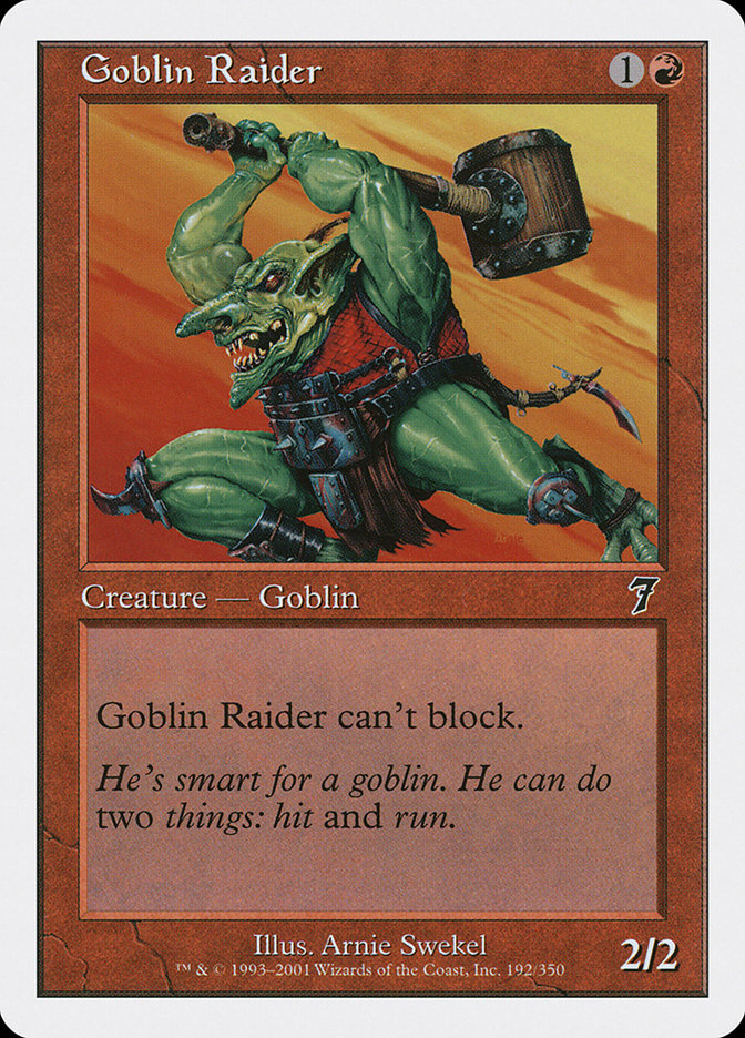 Goblin Raider [Seventh Edition] | Good Games Modbury