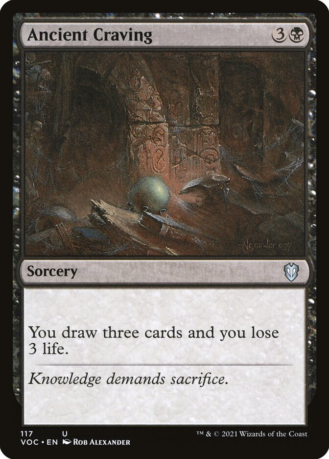 Ancient Craving 117/38 (Commander: Innistrad: Crimson Vow)  | Good Games Modbury