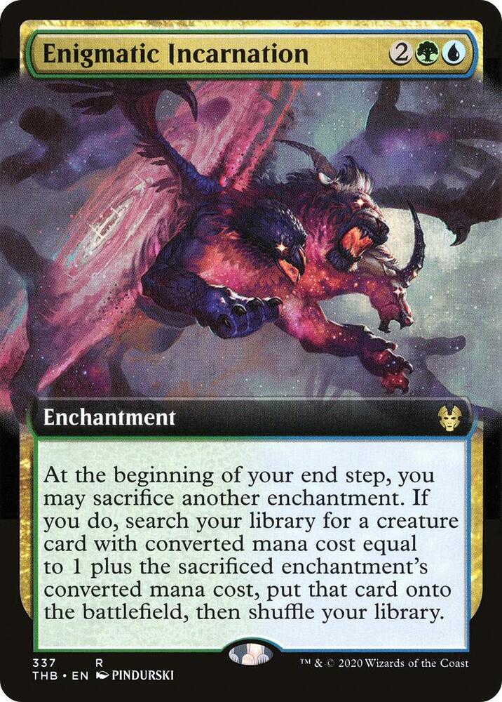 Enigmatic Incarnation 337/254 (Theros Beyond Death)  - Extended Art | Good Games Modbury