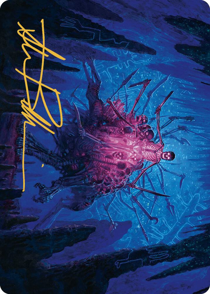 Uchbenbak the Great Mistake Art Card Gold Stamped Signature 38 (Art Series: The Lost Caverns of Ixalan)  | Good Games Modbury