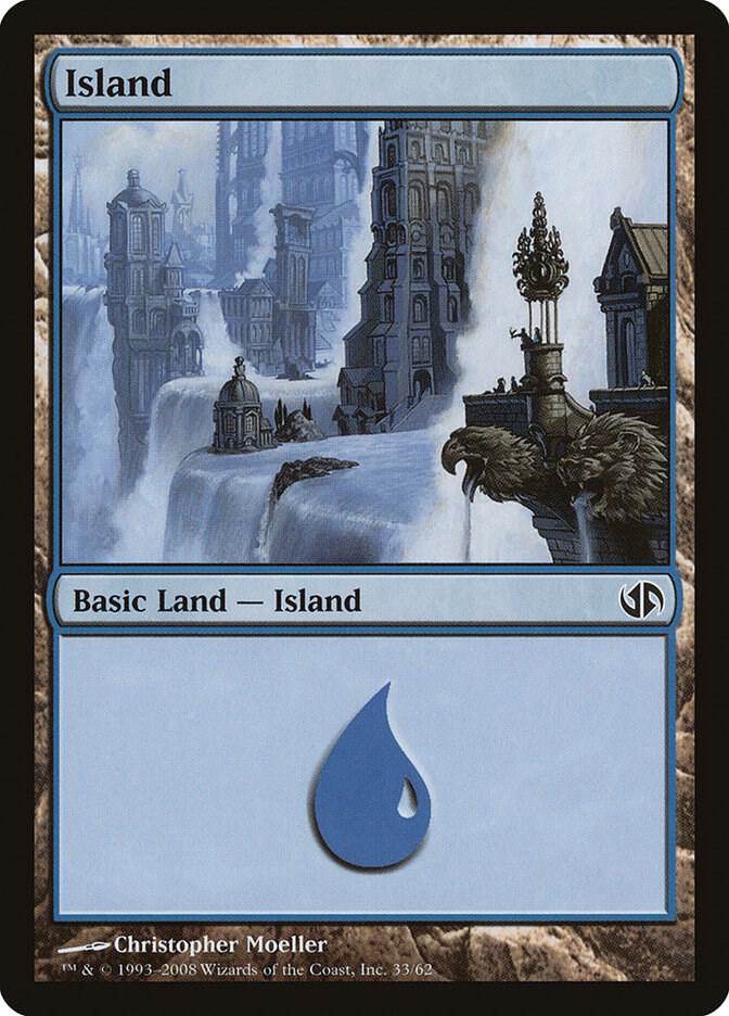 Island 33/62 (Duel Decks: Jace vs. Chandra)  | Good Games Modbury