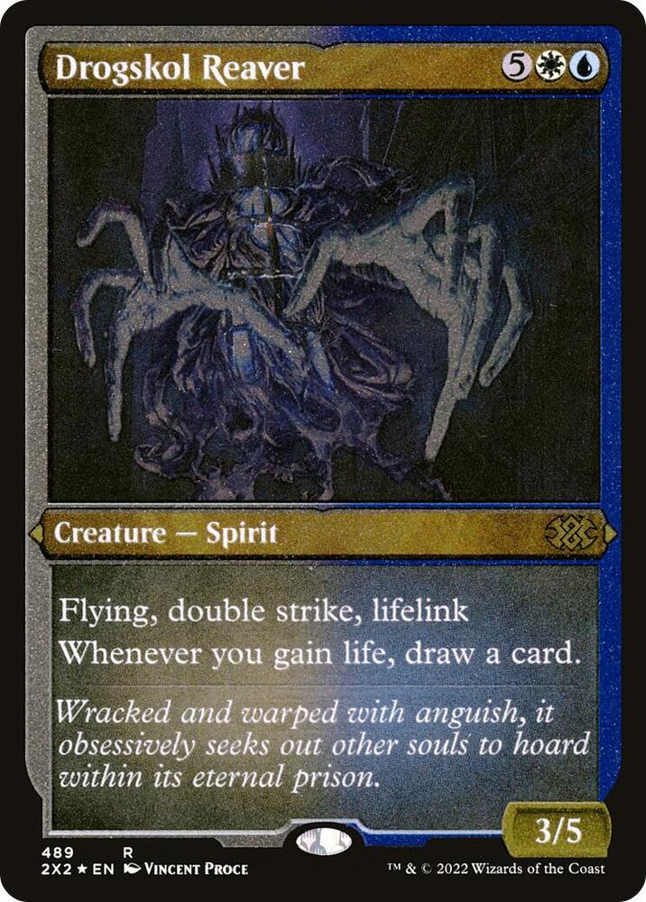Drogskol Reaver Foil Etched 489 (Double Masters 2022)  - Foil | Good Games Modbury