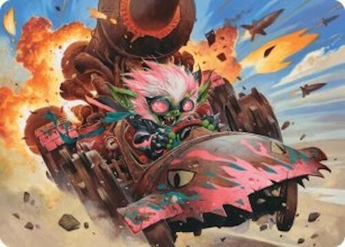 Redshift Rocketeer Chief Art Card 13 (Art Series: Aetherdrift)  | Good Games Modbury