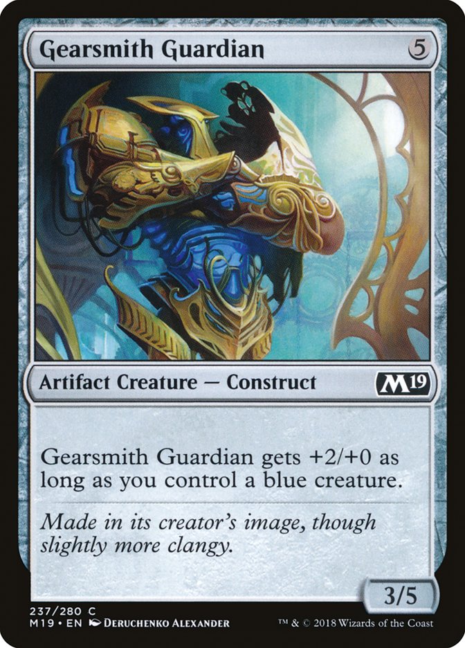 Gearsmith Guardian [Core Set 2019] | Good Games Modbury