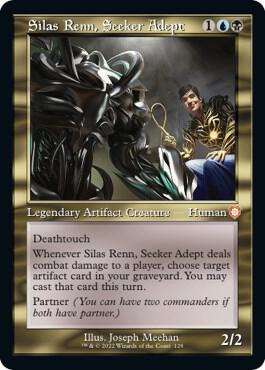 Silas Renn Seeker Adept Retro Frame 129/40 (Commander: The Brothers' War)  | Good Games Modbury