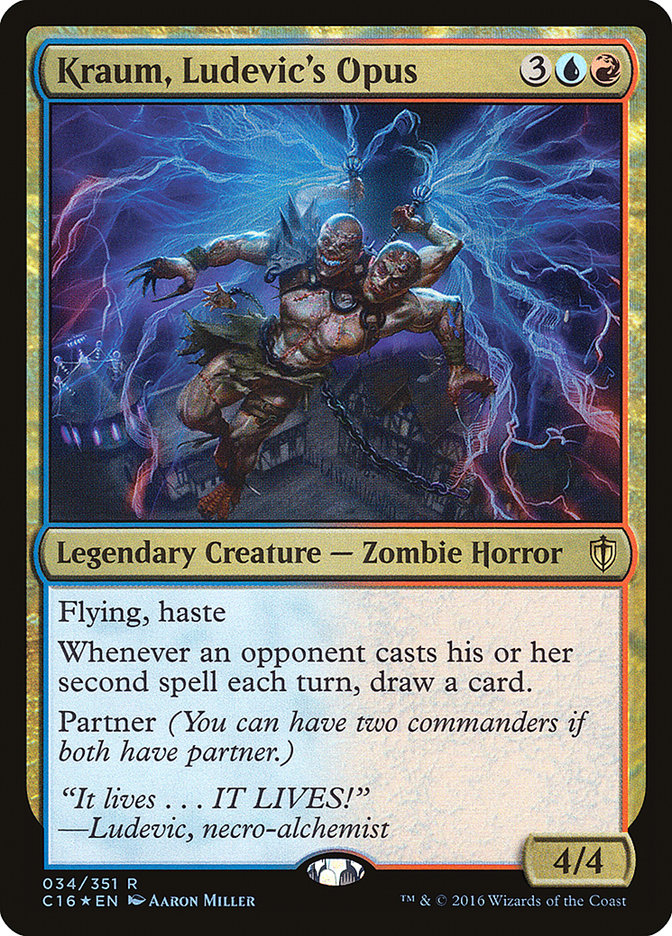 Kraum, Ludevic's Opus 34/351 (Commander 2016)  - Foil | Good Games Modbury