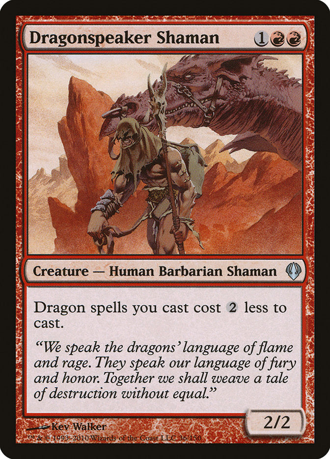 Dragonspeaker Shaman [Archenemy] | Good Games Modbury