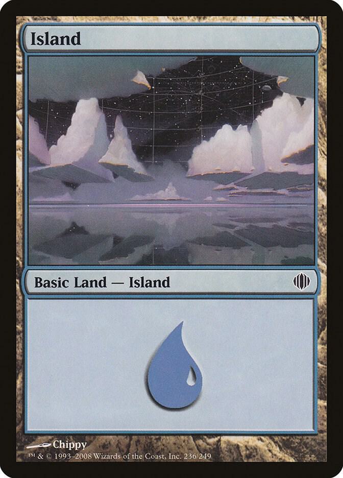 Island 236/249 (Shards of Alara)  - Foil | Good Games Modbury