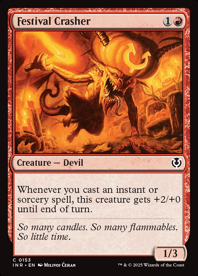 Festival Crasher 153/287 (Innistrad Remastered)  - Foil | Good Games Modbury